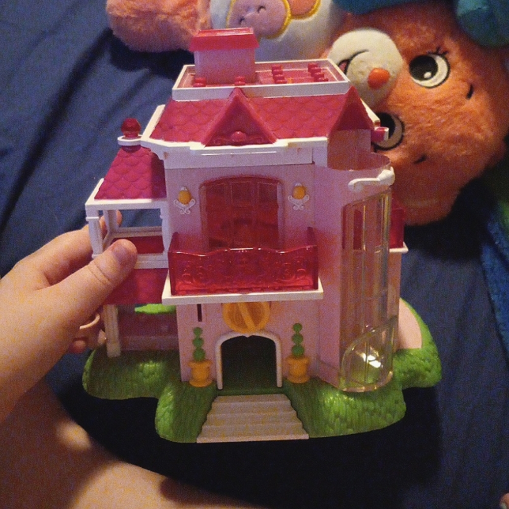 Squinkies barbie display house